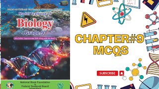 CLASS 9  BIOLOGY  NEW BOOK  CHAPTER 9  MCQS  FEREDAL BOARD  NBF 2024 [upl. by Laughry470]