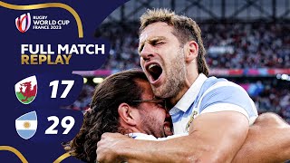 Los Pumas INSANE comeback  Wales v Argentina  Rugby World Cup 2023 Full Match Replay [upl. by Schoenfelder]