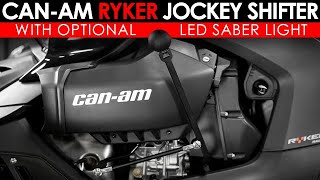 CanAm Ryker Jockey Shifter with Optional LEDs Gen 2 [upl. by Torin]