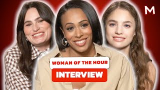 The Women from Woman of the Hour Discuss Netflixs Hit Serial Killer Thriller  Interview [upl. by Joni]