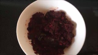 How to cook Beetroot fry  Easy Simple And Healthy Recipe [upl. by Rapsag980]