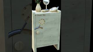 Nightstand cabinet safe with secret lock [upl. by Nudnarb879]