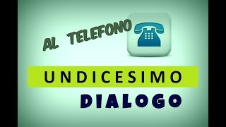 TEDESCO FACILE 29  11° DIALOGO quotAL TELEFONOquot [upl. by Aileve]