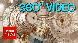 Step inside the Large Hadron Collider 360 video  BBC News [upl. by Rankin]