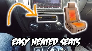 How To Install HEATED SEATS in ANY Car EASY [upl. by Florence907]