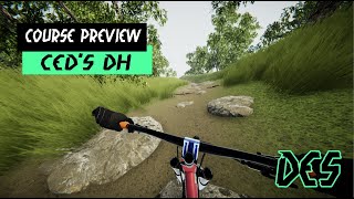 DES 2024 Round 1  Ceds Downhill  Course Preview [upl. by Eelir355]