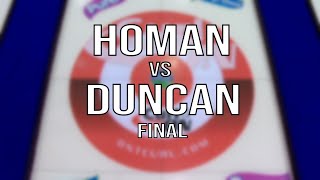 2020 STOH Finals  Homan vs Duncan [upl. by Oicinoid249]