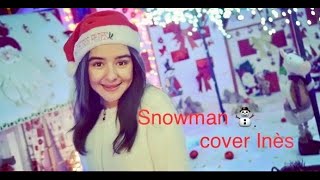 Sia  Snowman cover Inès The Voice Kids 5 [upl. by Cogan]