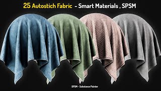 Demo For Autostich Fabric Smart Materials [upl. by Hsital704]