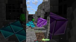 TTetrimino Dagger Knockback  MINECRAFT X TETRIS ADDON [upl. by Ynos]