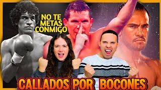 REACCIÓN a TOP 5 BOXEADORES 🥊 BOCONES CALLADOS por MEXICANOS 🇲🇽  NO se Metan NUNCA con MEXICO 😡 [upl. by Ynar420]