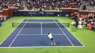 Smyczek Explodes Into a CrossCourt Forehand [upl. by Oine]