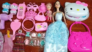 Hello kitty toys 1221 Minutes satisfying with Unboxing Princess doll and accessories ASMR [upl. by Thisbe]