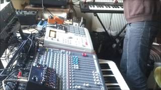 Old Skool Electro Jam  MPC Blofeld Alpha Juno [upl. by Corliss186]