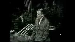 Bev Shea quotHow Great Thou Artquot full Billy Graham New York Crusade 1957 [upl. by Bernardina376]