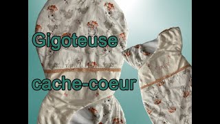 Couture gigoteuse cachecœur [upl. by Aciraj]