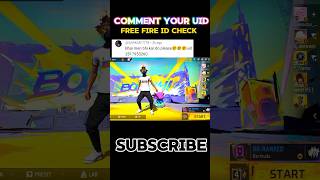 Free Fire Uid Edit ✨ [upl. by Retla]