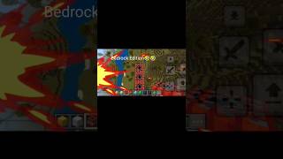 Minecraft Java Bridging Vs Bedrock Bridging🔥🤯☠️💀shorts [upl. by Wengert]