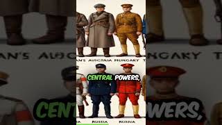 WORLD WAR 1 LASTED FOR 4 YEARS shorts history worldwar [upl. by Atsyrhc147]