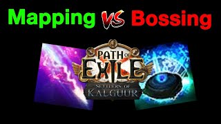 PoE 325 Should you league start Mapping or Bossing [upl. by Calderon440]