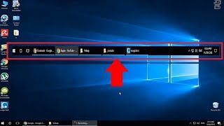 How to use small taskbar buttons in windows 10 [upl. by Samale]