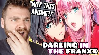 First Time Reacting to quotDARLING in the FRANXX Openings 12quot  New Anime Fan  REACTION [upl. by Meldon]