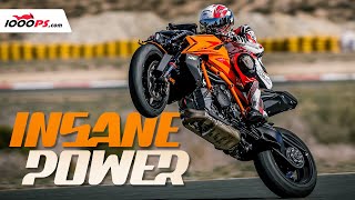 Review  KTM 1390 Super Duke R and EVO 2024  Testride and price  Even more beast [upl. by Eldorado]