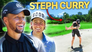 Steph Curry Plays Golf W Good Good [upl. by Lyndsie840]