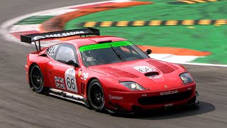 Ferrari 550 GTS Prodrive GT1 Pure V12 sound [upl. by Durstin]