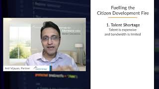 Mastering IDP with Citizen Development  Part 2 The Talent Shortage Driving Citizen Development [upl. by Wailoo572]