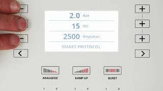 Come accedere al contatore di impulsi del vostro DolorClast® Radial Shock Waves [upl. by Etteluap113]