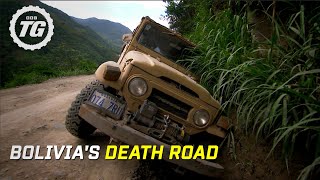 Bolivias Death Road  Top Gear  BBC [upl. by Marilin]