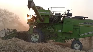 new paddy harvester video ।। malkit 997 harvester ।। IND machine harvestar best [upl. by Manella]