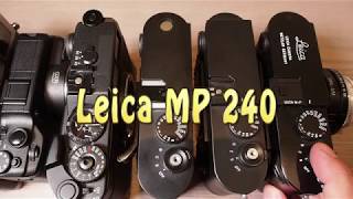 Shutter sound comparison of Leica M mount cameras  1 screw mount [upl. by Kimbra842]