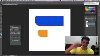 PHOTOSHOP CC • Novos Recursos 26 • Shapes • Cantos arredondados editáveis [upl. by Rhodie]