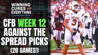 College Football Week 12 Picks Against the Spread [upl. by Beattie]