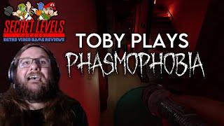 Phasmophobia PS5 PLAY THROUGH with TobyVonDoom [upl. by Nerte]