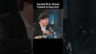 Harvard PhD Almost Pushed To Drop Out  Eric Weinstein  Tom Bilyeu entrepreneur shorts [upl. by Mulford]