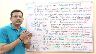 Opioid Analgesic amp Antagonist Part 01  Pain and its Types  Types of Pain  Opioid Analgesics [upl. by Nahej]