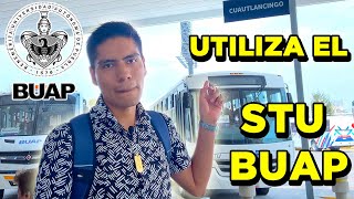 ¿CÓMO UTILIZAR EL STU BUAP 🚌🐺  REGISTRO BOLETOS APP MÓVIL CRÉDITOS RUTAS ETC  TORETO1309 [upl. by Gipps]