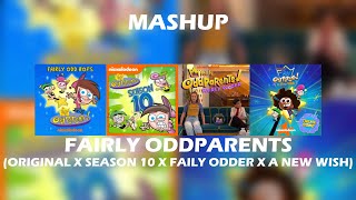 Fairly OddParents Theme Original x Season 10 x Fairly Odder x A New Wish AUDIO ONLY [upl. by Riaj]