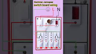 Switch board connection 👈 [upl. by Nifares482]