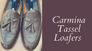 Carmina Tassel Loafers  Timeless Elegance and Unmatched Craftsmanship [upl. by Inahc]