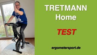 Klappbarer Heimtrainer Tretmann Home im Test ergometersport [upl. by Bertold308]