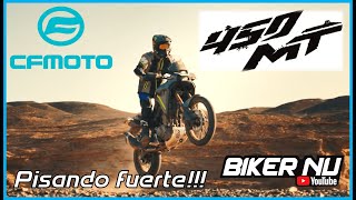 NUEVA  CF Moto 450 MT  Caracteristicas  Top Speed  Ficha técnica [upl. by Rosella]