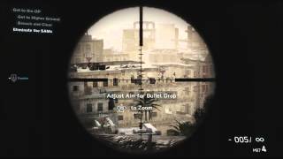 Medal of Honor Warfighter Sniper Gameplay Walkthrough Playstation 3 Xbox 360 HD [upl. by Aivon]