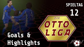 202425 OttoLiga Tore und Highlights  12 Spieltag [upl. by Aaberg]