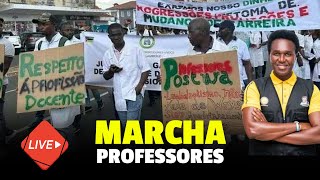 MOÇAMBIQUE PRM reprimem protesto dos Professores ISTO É DITADURA [upl. by Akerley]