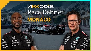 Why the hard tyre  2024 Monaco GP F1 Akkodis Race Debrief [upl. by Akcimehs595]