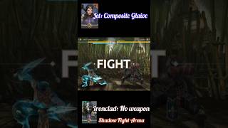 Jet vs Ironclad Shadow Fight arena pvp ranked 3 Legendary match [upl. by Lebyram]